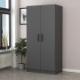 Wardrobe Kale Anthracite - 190 Anthracite