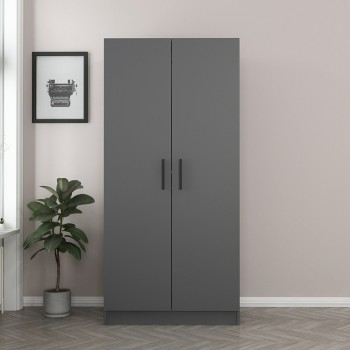 Wardrobe Kale Anthracite - 190 Anthracite