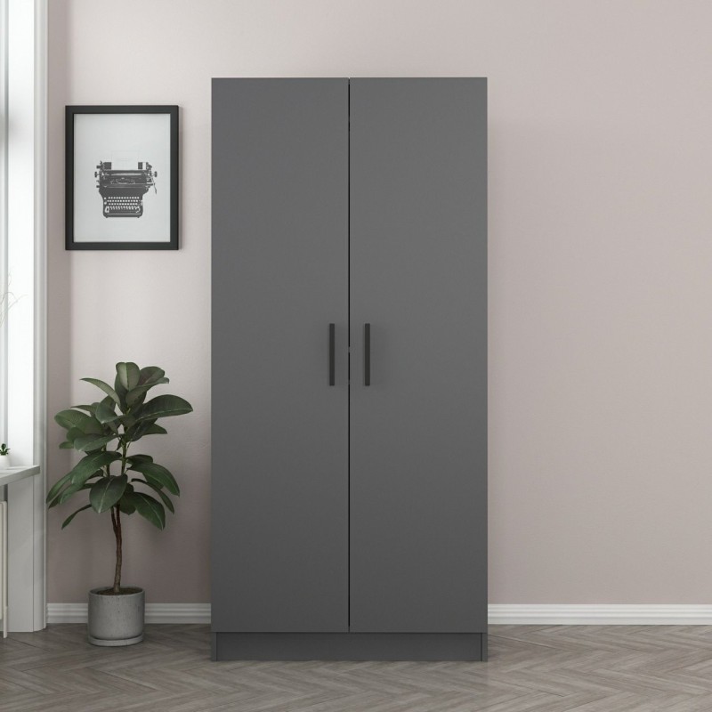 Wardrobe Kale Anthracite - 190 Anthracite