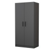 Wardrobe Kale Anthracite - 190 Anthracite