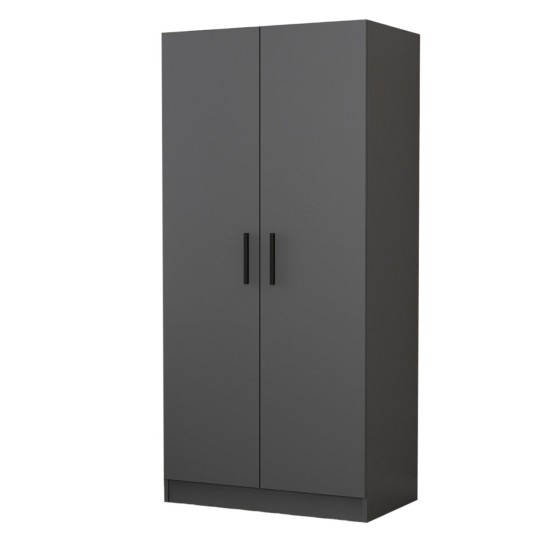 Wardrobe Kale Anthracite - 190 Anthracite Wardrobe Kale Anthracite - 190 Anthracite