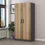 Wardrobe Kale Anthracite Gold - 190 Anthracite
Oak