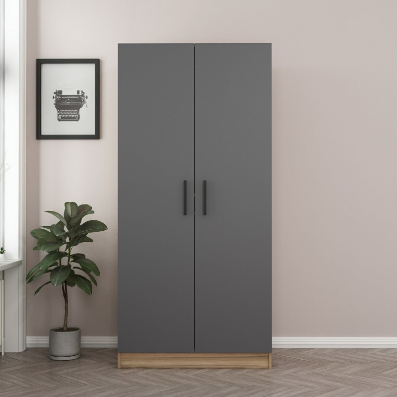 Wardrobe Kale Anthracite Oak - 210 Anthracite
Oak