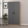 Wardrobe Kale Anthracite Oak - 210 Anthracite
Oak