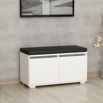 Shoe Cabinet Drago - White White