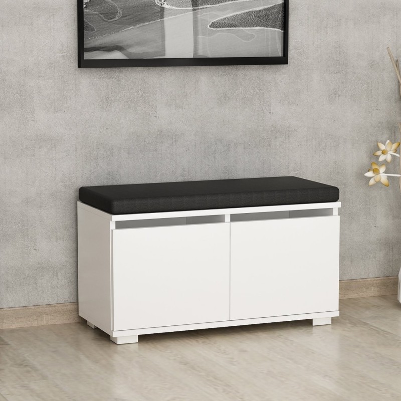 Shoe Cabinet Drago - White White