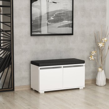 Shoe Cabinet Drago - White White