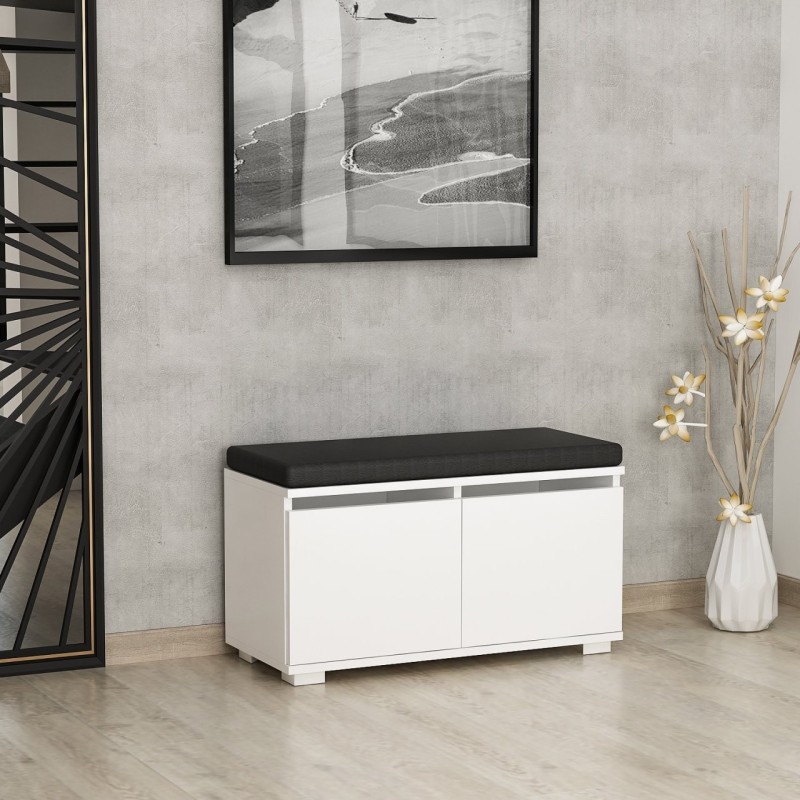 Shoe Cabinet Drago - White White