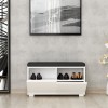 Shoe Cabinet Drago - White White