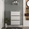 Shoe Cabinet Lupa 3 - White White
