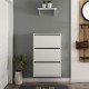 Shoe Cabinet Lupa 3 - White White