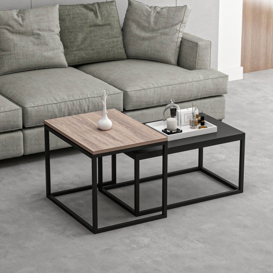 Coffee Table Leka - Black Black Coffee Table Leka - Black Black