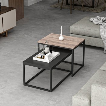 Coffee Table Leka - Black Black