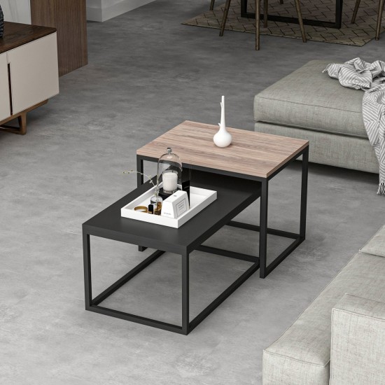 Coffee Table Leka - Black Black Coffee Table Leka - Black Black