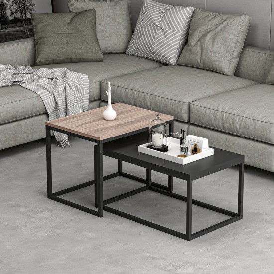 Coffee Table Leka - Black Black Coffee Table Leka - Black Black