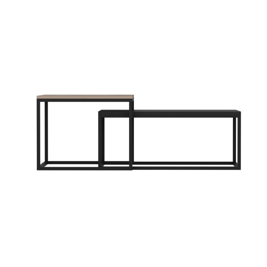 Coffee Table Leka - Black Black Coffee Table Leka - Black Black