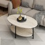 Coffee Table Elis - Travertine Travertine