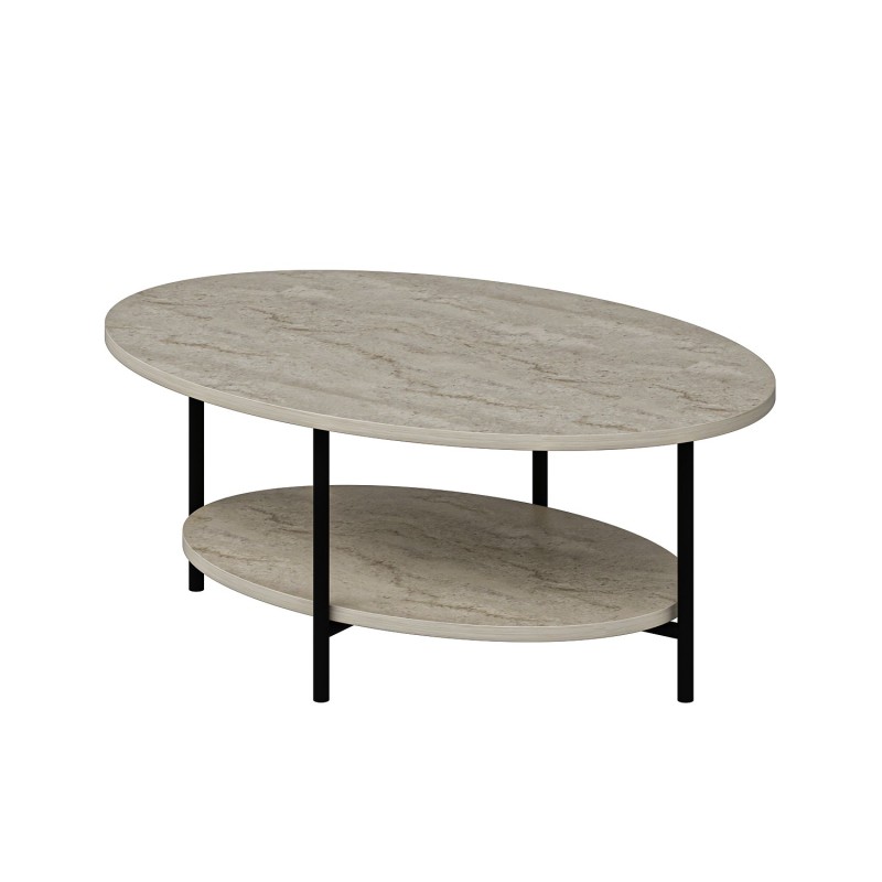 Coffee Table Elis - Travertine Travertine