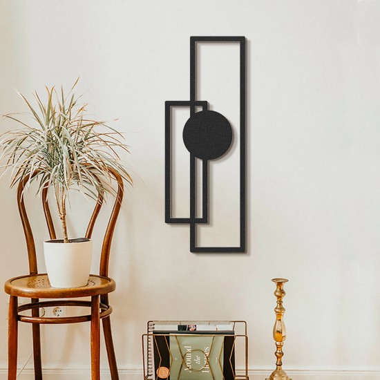 Decorative Metal Wall Accessory Trident - APT431MS Black Decorative Metal Wall Accessory Trident - APT431MS Black