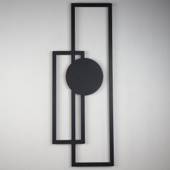 Decorative Metal Wall Accessory Trident - APT431MS Black