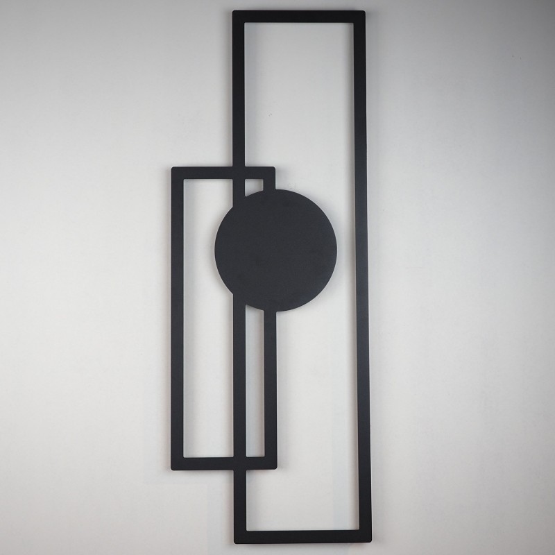 Decorative Metal Wall Accessory Trident - APT431MS Black