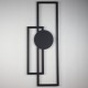 Decorative Metal Wall Accessory Trident - APT431MS Black Decorative Metal Wall Accessory Trident - APT431MS Black