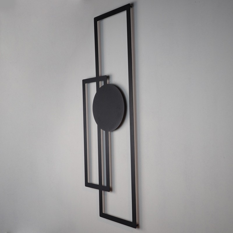 Decorative Metal Wall Accessory Trident - APT431MS Black