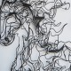 Decorative Metal Wall Accessory Metal Horse Line Art - APT724 Black Wallxpert Decorative Metal Wall Accessory Metal Horse Line Art - APT724 Black