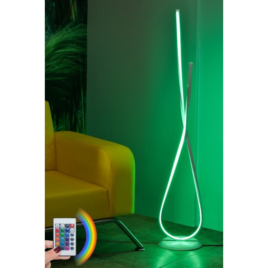 Floor Lamp Van Gogh White - Multicolor Multicolor Opviq Floor Lamp Van Gogh White - Multicolor Multicolor