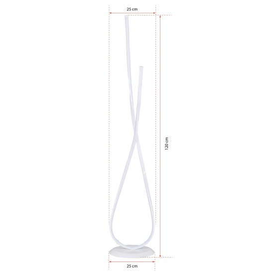 Floor Lamp Van Gogh White - Multicolor Multicolor Opviq Floor Lamp Van Gogh White - Multicolor Multicolor
