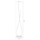 Floor Lamp Van Gogh White - Multicolor Multicolor Opviq Floor Lamp Van Gogh White - Multicolor Multicolor