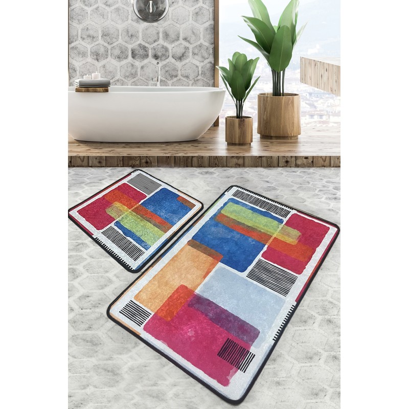 Lessentiel Bathmat Set (2 Pieces) Milora - 16 Multicolor