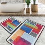 Bathmat Set (2 Pieces) Milora - 16 Multicolor