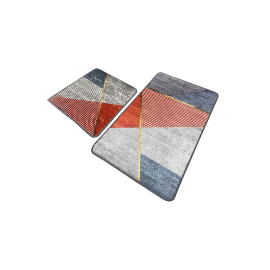 Bathmat Set (2 Pieces) Sante - 31 Multicolor Lessentiel Bathmat Set (2 Pieces) Sante - 31 Multicolor