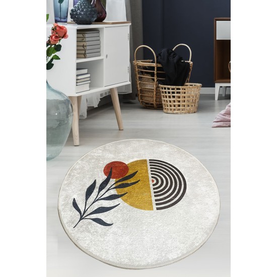 Carpet (140 x 140) Le Soleil Multicolor Conceptum Hypnose Carpet (140 x 140) Le Soleil Multicolor