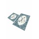 Bathmat Set (2 Pieces) Calling Multicolor Lessentiel Bathmat Set (2 Pieces) Calling Multicolor