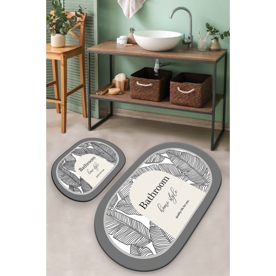 Bathmat Set (2 Pieces) Earth Surface Multicolor Lessentiel Bathmat Set (2 Pieces) Earth Surface Multicolor