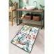 Lessentiel Bathmat Green In Flower Multicolor