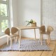 Kids Table Set Mickey Two Chair Set - Brown Brown