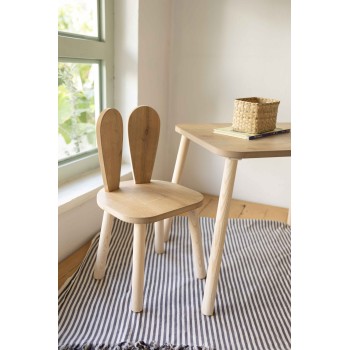 Kid's Chair Bunny Chair - Brown Brown