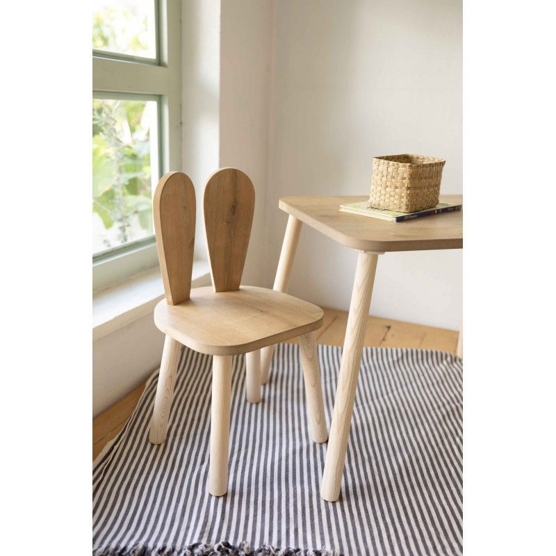 Kids Chair Bunny Chair - Brown Brown