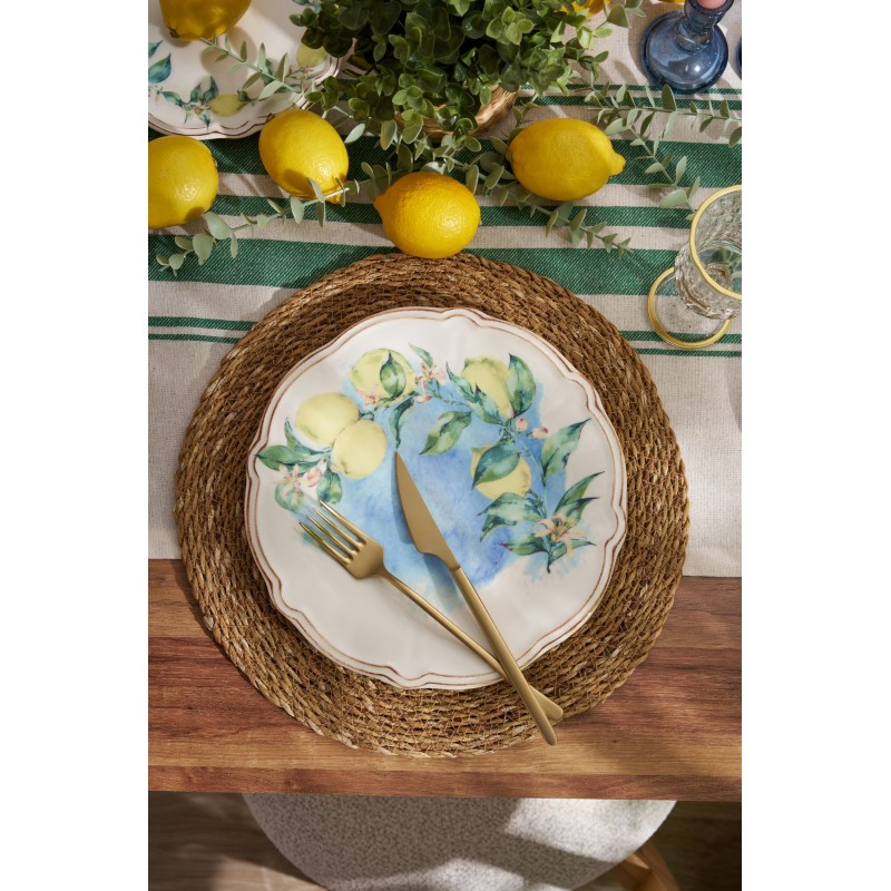 Dinner Set (24 Pieces) Sunny Grove Green
Yellow
Brown