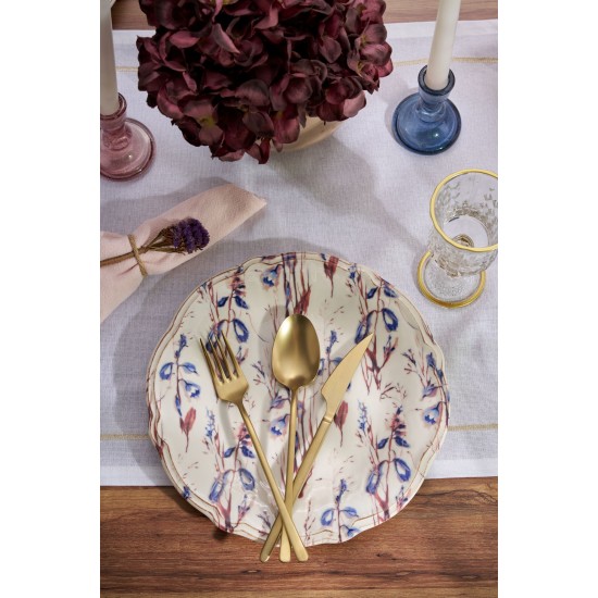 Dinner Set (24 Pieces) Blue Rustica Navy Blue
Burgundy Dinner Set (24 Pieces) Blue Rustica Navy Blue
Burgundy