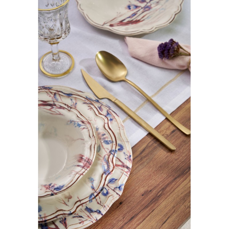 Dinner Set (24 Pieces) Blue Rustica Navy Blue
Burgundy