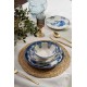 Dinner Set (24 Pieces) Bluecourt White
Blue