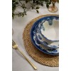 Dinner Set (24 Pieces) Bluecourt White
Blue