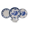 Dinner Set (24 Pieces) Bluecourt White
Blue