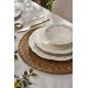 Dinner Set (24 Pieces) Windsor Garden Green
Dark Pink
White