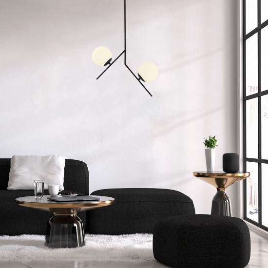 Opviq Chandelier Dolunay - 144-AV Black
