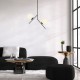 Opviq Chandelier Dolunay - 144-AV Black